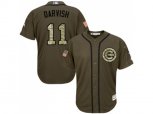 Chicago Cubs #11 Yu Darvish Green Salute to Service Stitched MLB Jersey
