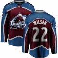 Colorado Avalanche #22 Colin Wilson Fanatics Branded Maroon Home Breakaway NHL Jersey