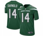 New York Jets #14 Sam Darnold Game Green Team Color Football Jersey