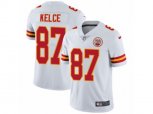 Kansas City Chiefs #87 Travis Kelce Vapor Untouchable Limited White NFL Jersey