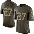 Detroit Lions #27 Glover Quin Elite Green Salute to Service NFL Jersey