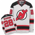 New Jersey Devils #28 Damon Severson Authentic White Away NHL Jersey