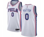 Philadelphia 76ers #0 Justin Patton Swingman White Basketball Jersey - Association Edition