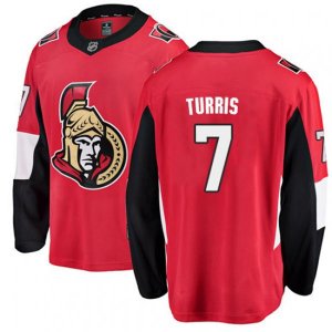 Ottawa Senators #7 Kyle Turris Fanatics Branded Red Home Breakaway NHL Jersey