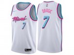 Miami Heat #7 Goran Dragic Authentic White NBA Jersey - City Edition