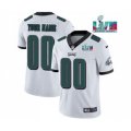 Philadelphia Eagles ACTIVE PLAYER Custom White Super Bowl LVII Patch Vapor Untouchable Limited Stitched Jersey