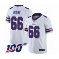 Buffalo Bills #66 Russell Bodine White Vapor Untouchable Limited Player 100th Season Football Jersey