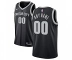 Detroit Pistons Customized Authentic Black Basketball Jersey - City Edition