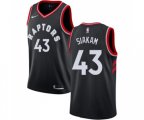 Toronto Raptors #43 Pascal Siakam Swingman Black Alternate NBA Jersey Statement Edition