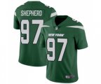 New York Jets #97 Nathan Shepherd Green Team Color Vapor Untouchable Limited Player Football Jersey
