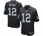 Oakland Raiders #12 Martavis Bryant Game Black Team Color Football Jersey