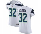 Seattle Seahawks #32 Chris Carson White Vapor Untouchable Elite Player Football Jersey