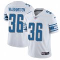 Detroit Lions #36 Dwayne Washington White Vapor Untouchable Limited Player NFL Jersey