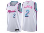 Miami Heat #2 Wayne Ellington Authentic White NBA Jersey - City Edition