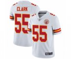Kansas City Chiefs #55 Frank Clark White Vapor Untouchable Limited Player Football Jersey