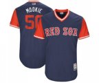 Boston Red Sox #50 Mookie Betts Mookie Authentic Navy Blue 2017 Players Weekend Baseball Jersey