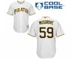 Pittsburgh Pirates Joe Musgrove Replica White Home Cool Base Baseball Player Jersey