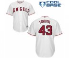 Los Angeles Angels of Anaheim Patrick Sandoval Replica White Home Cool Base Baseball Player Jersey