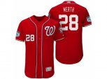 Washington Nationals #28 Jayson Werth 2017 Spring Training Flex Base Authentic Collection Stitched Baseball Jersey