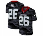 New York Jets #26 Bell 2020 Nike Camo Salute to Service Limited
