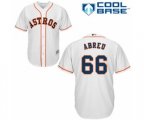 Houston Astros Bryan Abreu Replica White Home Cool Base Baseball Player Jersey