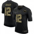 Tampa Bay Buccaneers #12 Tom Brady Camo 2020 Salute To Service Limited Jersey
