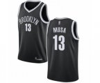 Brooklyn Nets #13 Dzanan Musa Swingman Black Basketball Jersey - Icon Edition