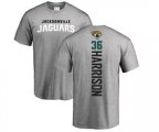 Jacksonville Jaguars #36 Ronnie Harrison Ash Backer T-Shirt