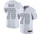 Oakland Raiders #78 Justin Ellis Elite White Rush Vapor Untouchable Football Jersey