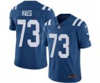 Indianapolis Colts #73 Joe Haeg Royal Blue Team Color Vapor Untouchable Limited Player Football Jersey