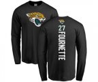 Jacksonville Jaguars #27 Leonard Fournette Black Backer Long Sleeve T-Shirt