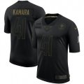 New Orleans Saints #41 Alvin Kamara Black Nike 2020 Salute To Service Limited Jersey