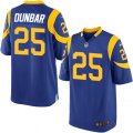Los Angeles Rams #25 Lance Dunbar Game Royal Blue Alternate NFL Jersey