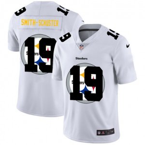 Pittsburgh Steelers #19 JuJu Smith-Schuster White Nike White Shadow Edition Limited Jersey