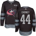 Columbus Blue Jackets #44 Taylor Chorney Authentic Black 1917-2017 100th Anniversary NHL Jersey