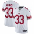 New York Giants #33 Andrew Adams White Vapor Untouchable Limited Player NFL Jersey