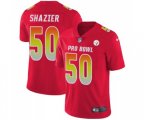 Pittsburgh Steelers #50 Ryan Shazier Limited Red 2018 Pro Bowl Football Jersey