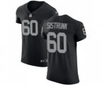 Oakland Raiders #60 Otis Sistrunk Black Team Color Vapor Untouchable Elite Player Football Jersey