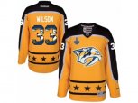 Nashville Predators #33 Colin Wilson Authentic Gold Home 2017 Stanley Cup Final NHL Jersey New Style