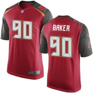Tampa Bay Buccaneers #90 Chris Baker Game Red Team Color NFL Jersey