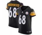 Pittsburgh Steelers #68 L.C. Greenwood Black Team Color Vapor Untouchable Elite Player Football Jersey
