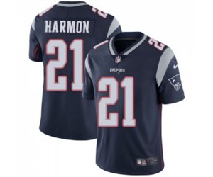 New England Patriots #21 Duron Harmon Navy Blue Team Color Vapor Untouchable Limited Player Football Jersey