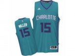 Charlotte Hornets #15 Percy Miller Authentic Light Blue Road NBA Jersey