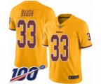 Washington Redskins #33 Sammy Baugh Limited Gold Rush Vapor Untouchable 100th Season Football Jersey