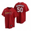 Nike St. Louis Cardinals #50 Adam Wainwright Red Alternate Stitched Baseball Jersey