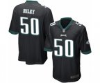 Philadelphia Eagles #50 Duke Riley Game Black Alternate Football Jersey