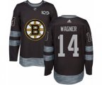 Adidas Boston Bruins #14 Chris Wagner Authentic Black 1917-2017 100th Anniversary NHL Jersey