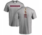 Washington Redskins #5 Tress Way Ash Backer T-Shirt