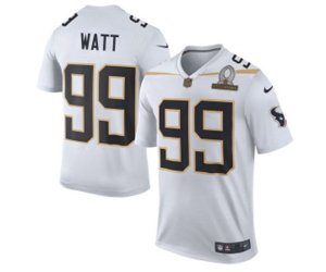 Houston Texans #99 J.J. Watt Elite White Team Rice 2016 Pro Bowl Football Jersey