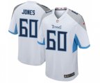 Tennessee Titans #60 Ben Jones Game White Football Jersey